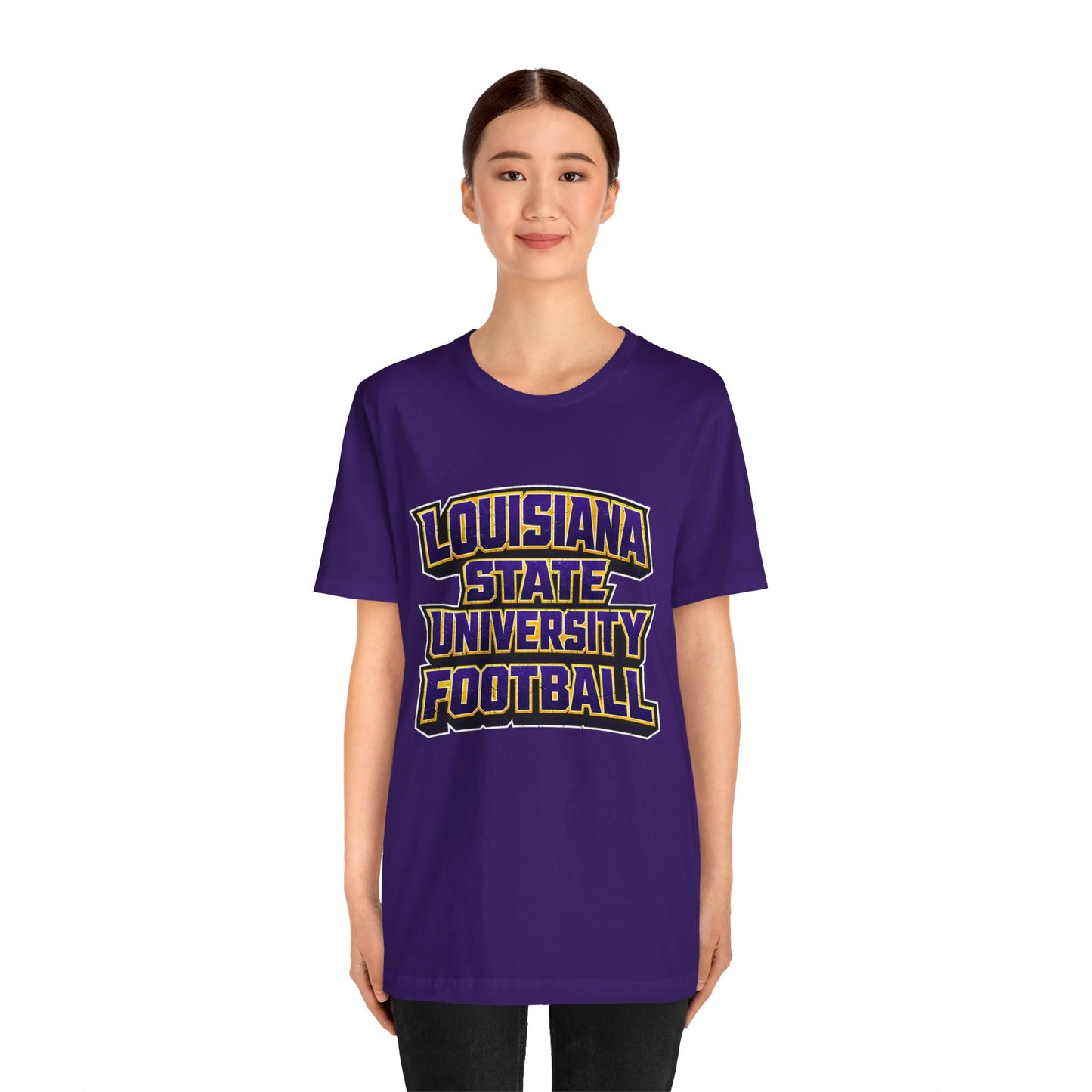 Set It Off LSU Football T‑Shirt — 'Louisiana State University Football' Graphic Tee