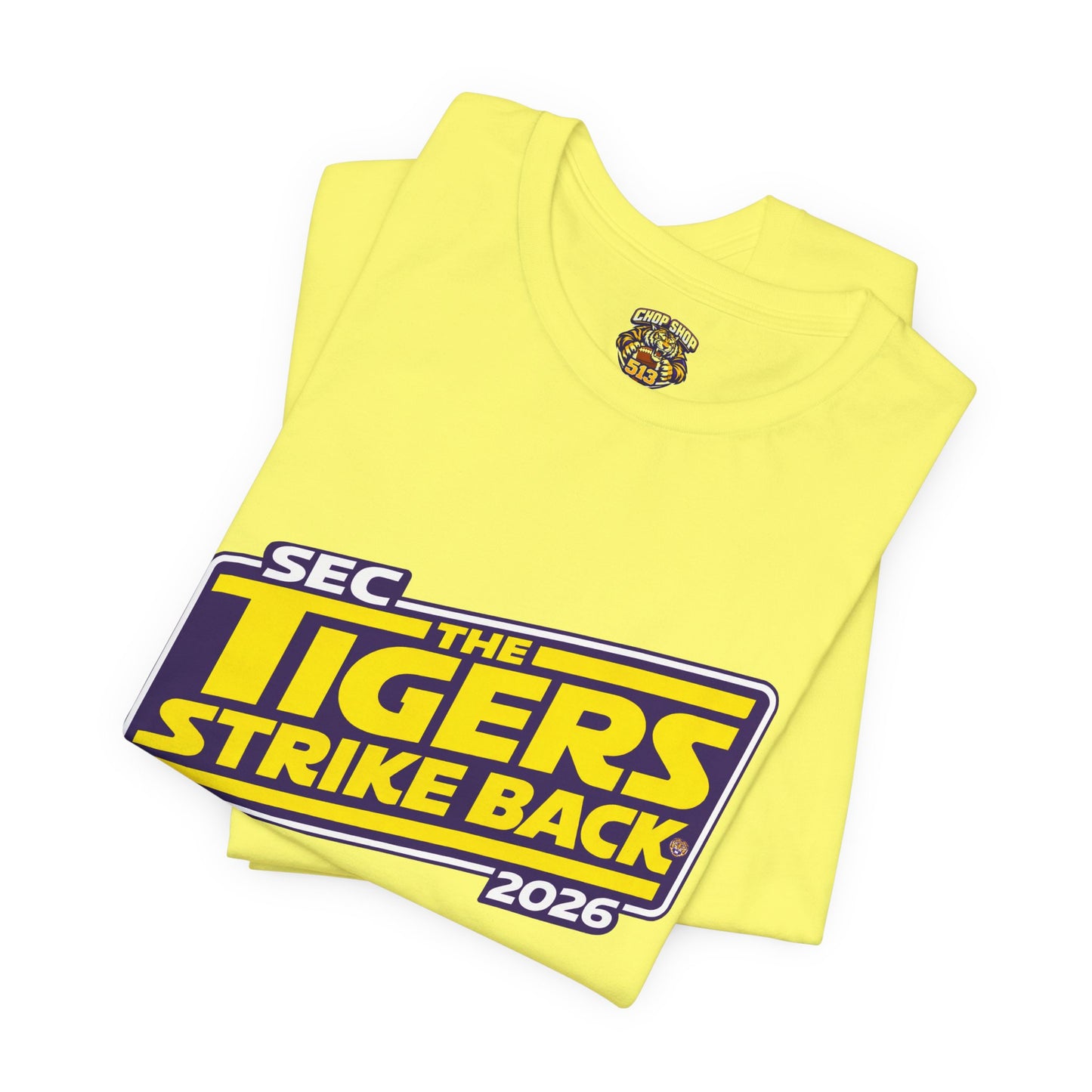 LSU Tigers Strike Back Unisex Jersey Short Sleeve Tee