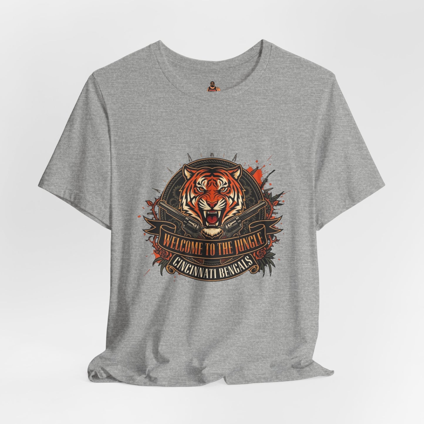 Cincinnati Bengals "Welcome to the Jungle" Tiger T-Shirt