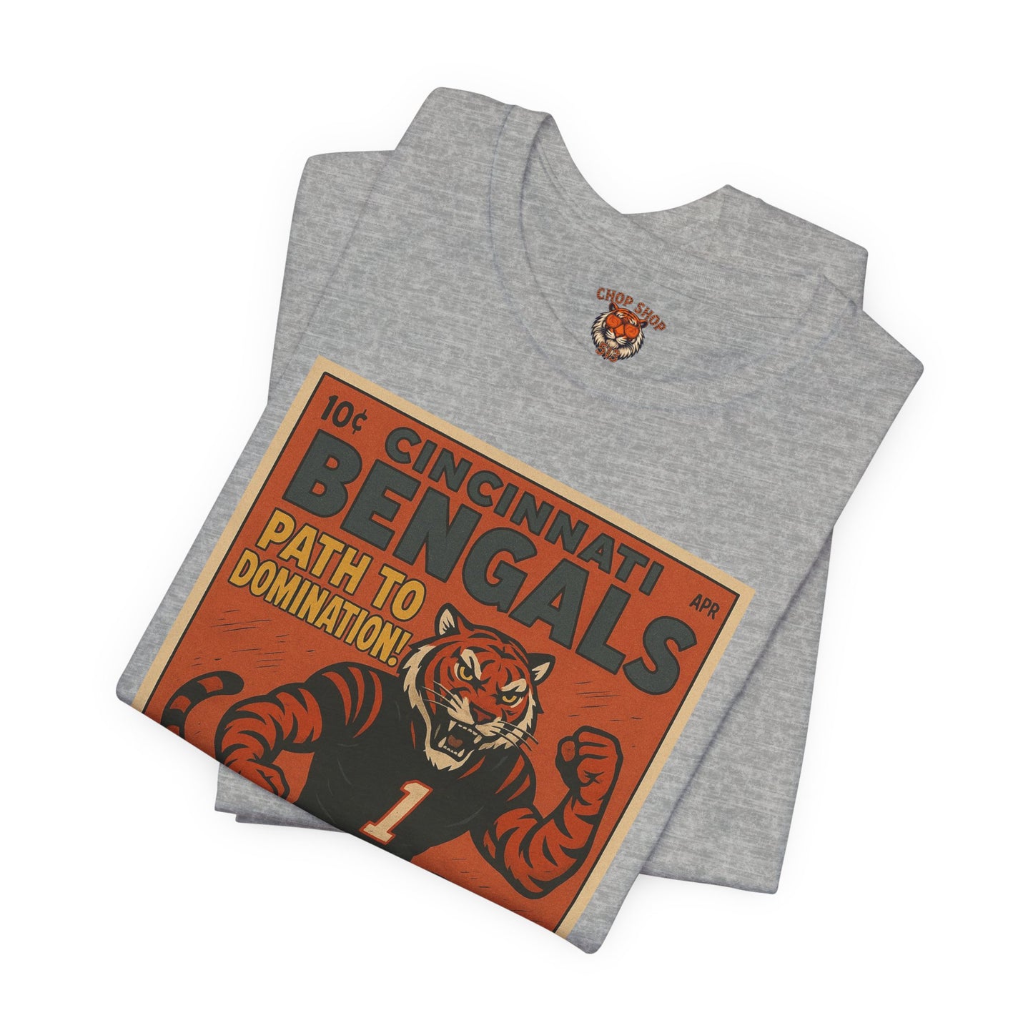 Cincinnati Bengals Comic cover Path to Domination Unisex Short Sleeve Tee -