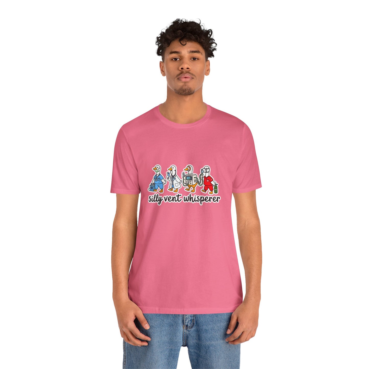 Silly Vent Whisperer Tee — Funny Crew respiratory care club
