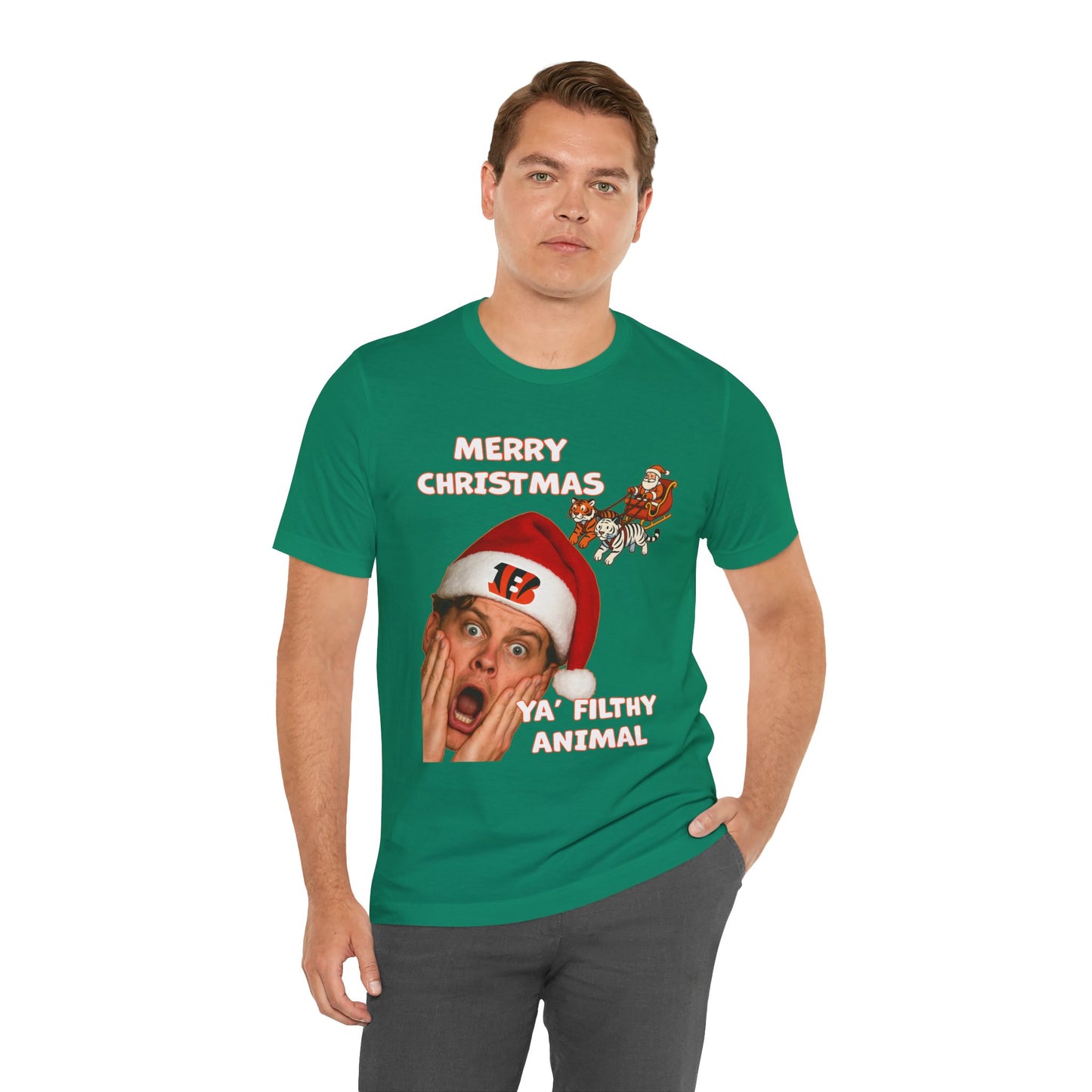 Joe Alone Merry Christmas Ya Filthy Animal T-Shirt