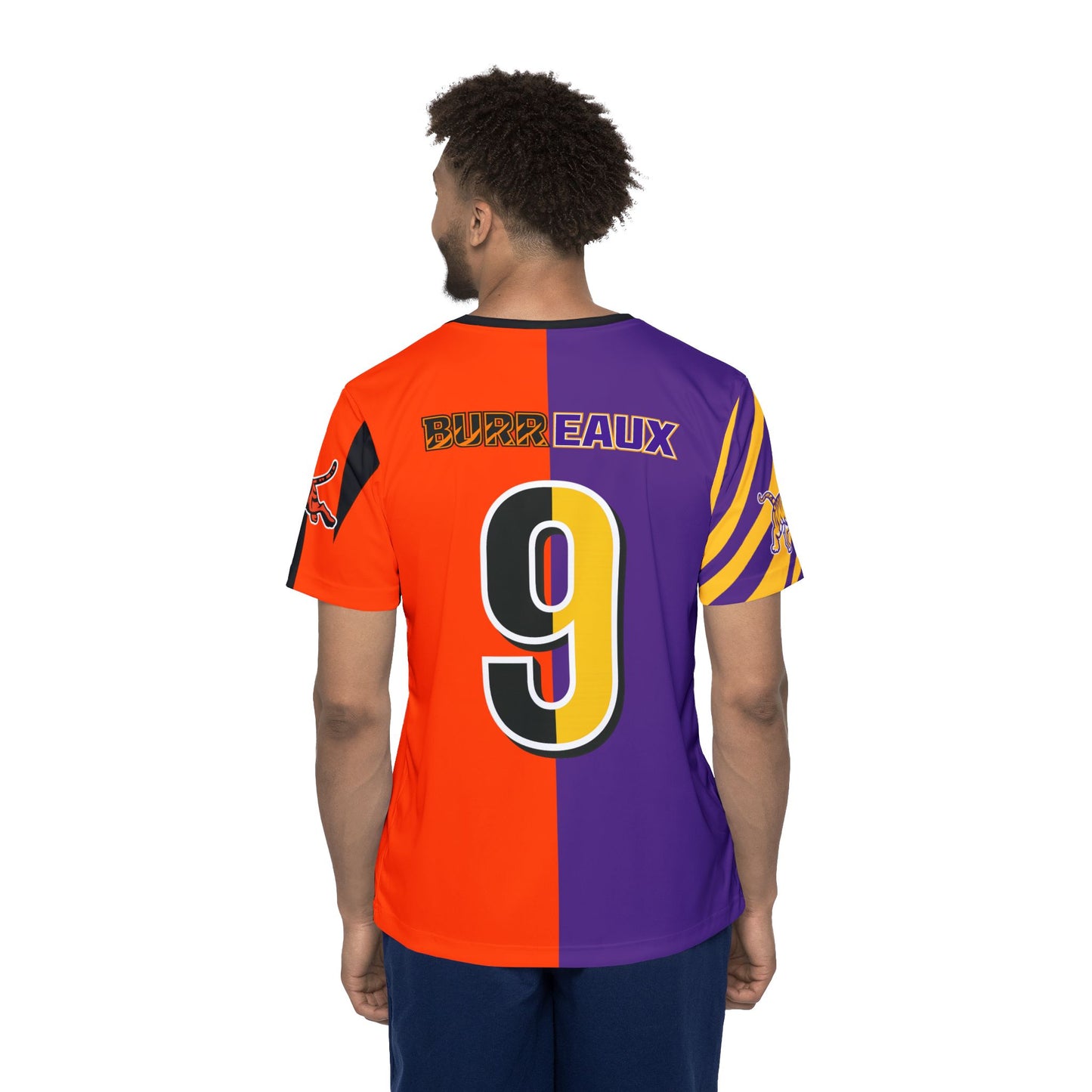 Bayou Bengals #9 Shirsey Sports Jersey