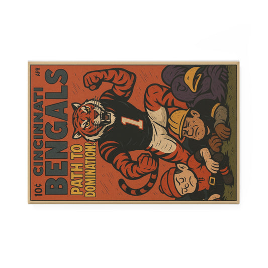 Cincinnati Bengals Path to Domination Magnet