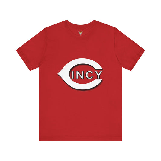 CINCY (Reds) Unisex Jersey Short Sleeve Tee