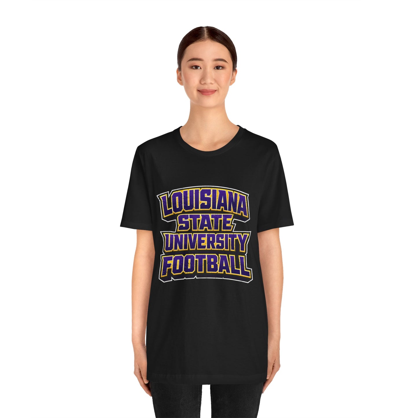 Set It Off LSU Football T‑Shirt — 'Louisiana State University Football' Graphic Tee