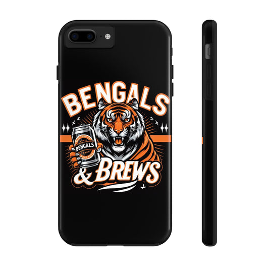 Bengals and Brews Tough Phone Cases