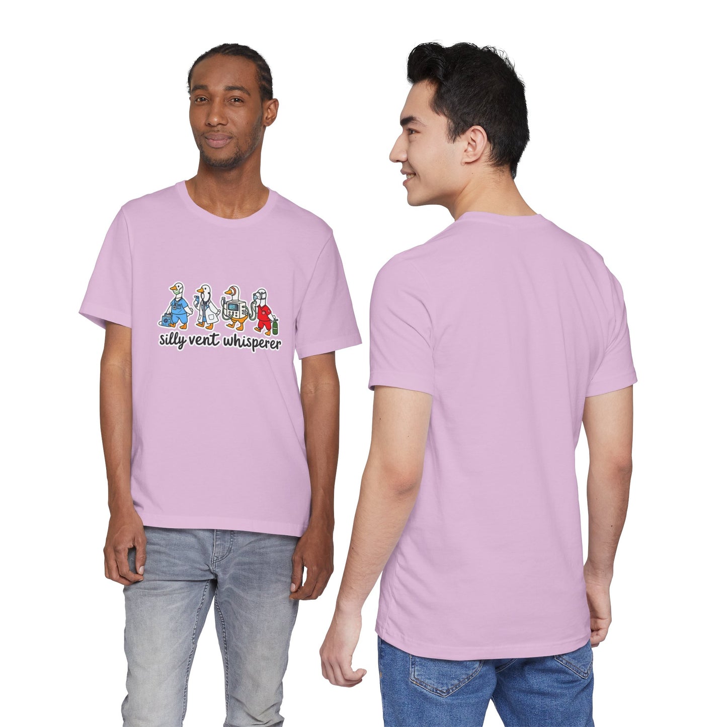 Silly Vent Whisperer Tee — Funny Crew respiratory care club