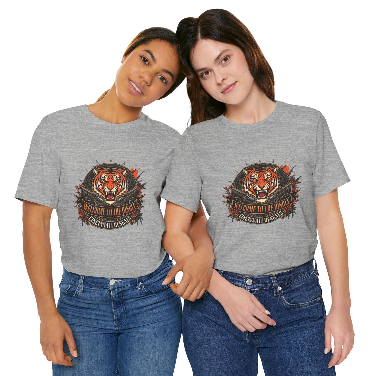 Cincinnati Bengals "Welcome to the Jungle" Tiger T-Shirt