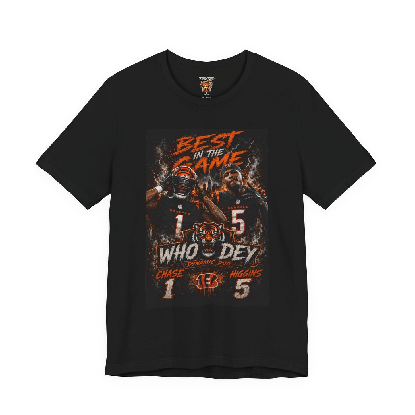 "Best in the Game" Chase & Higgins #15 Fan Shirt