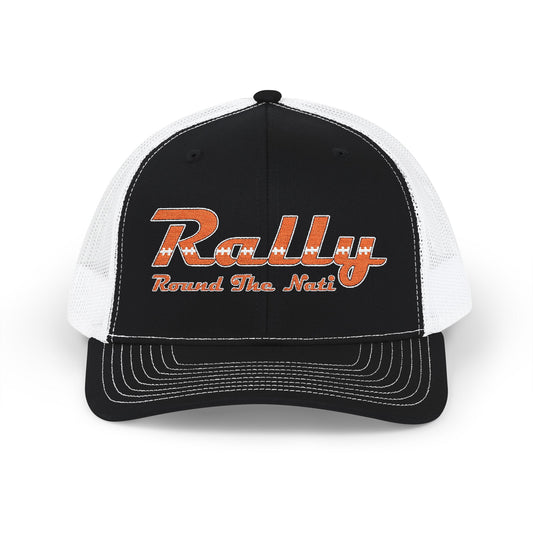 Rally Rond the Nati Embroidered Snapback Trucker Cap