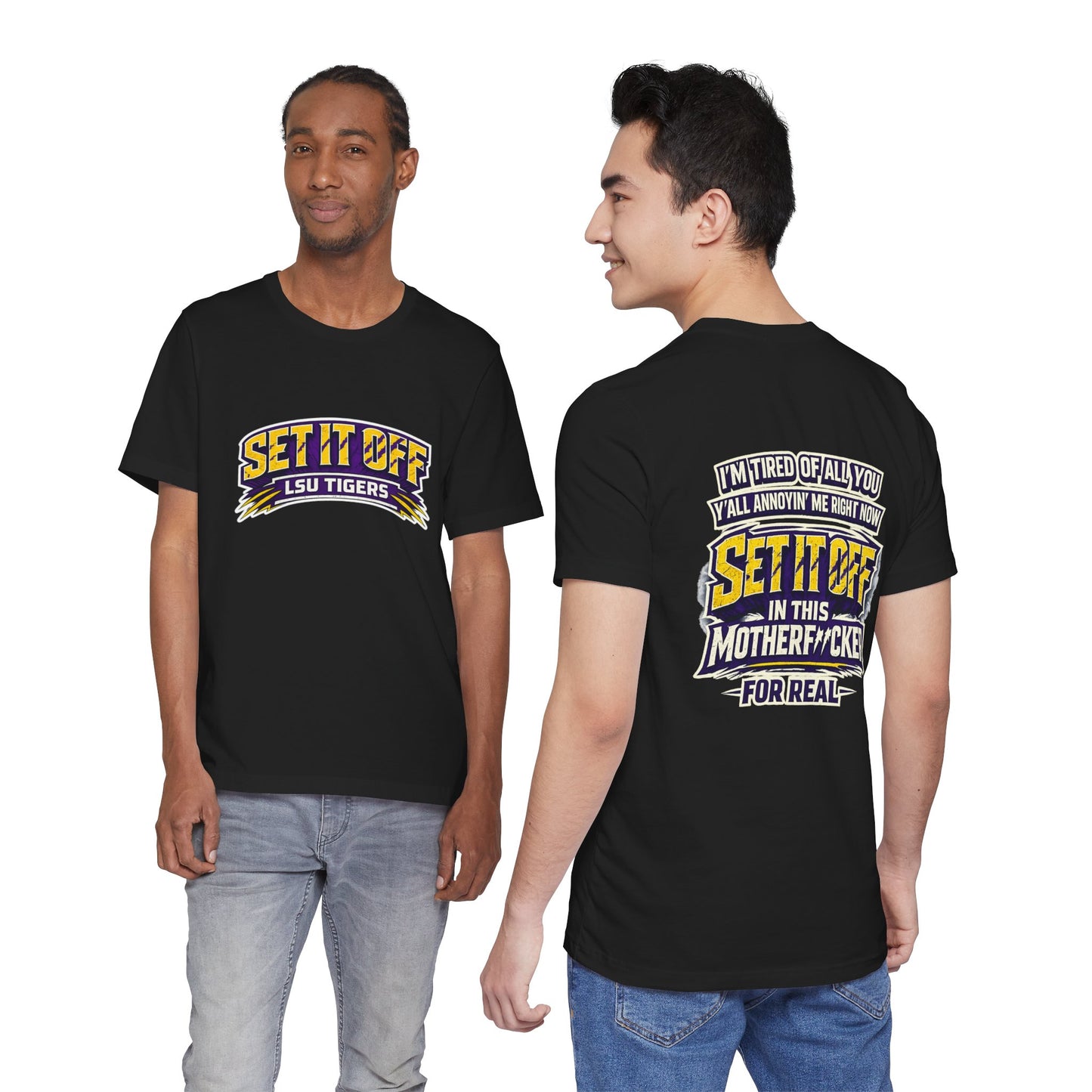 Set it off Graphic Tee — Bold 'Set It Off' Band-Style Shirt