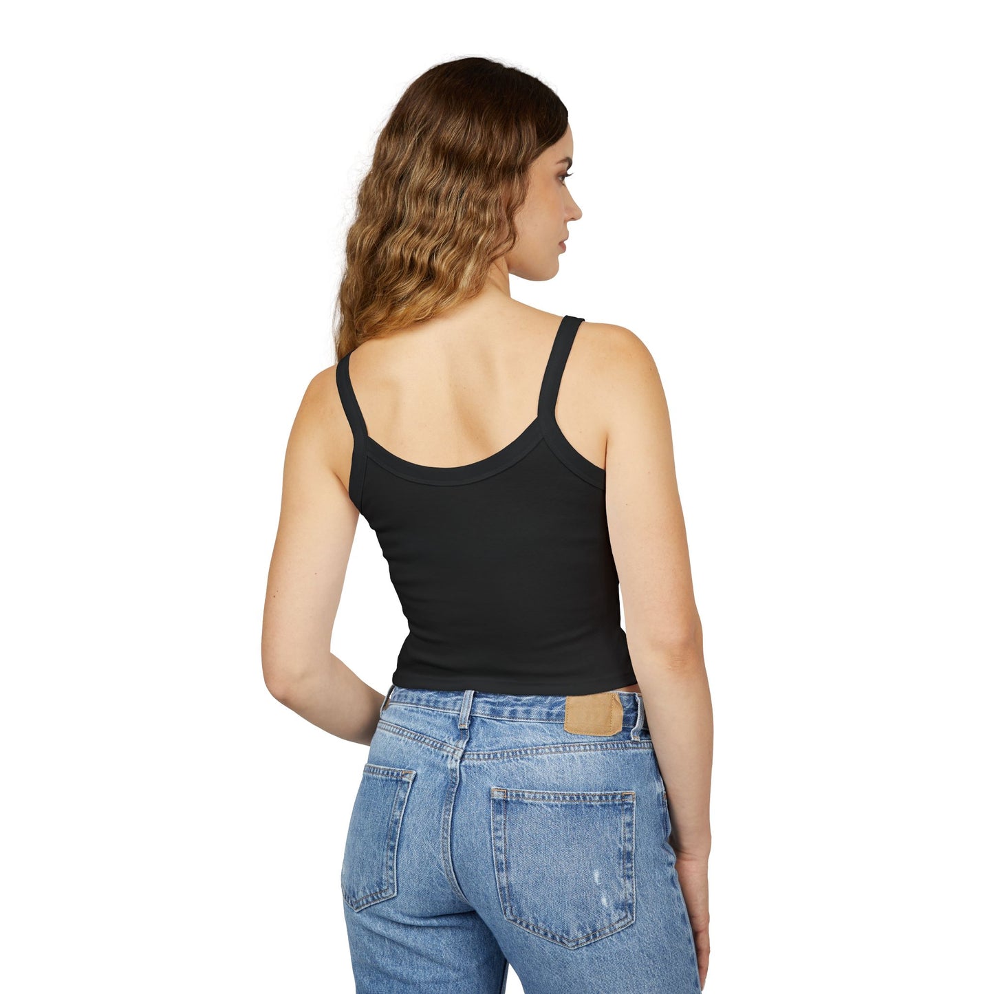 Sexy Tiger Crop Tank Top — Women's Spaghetti Strap Graphic Tank
