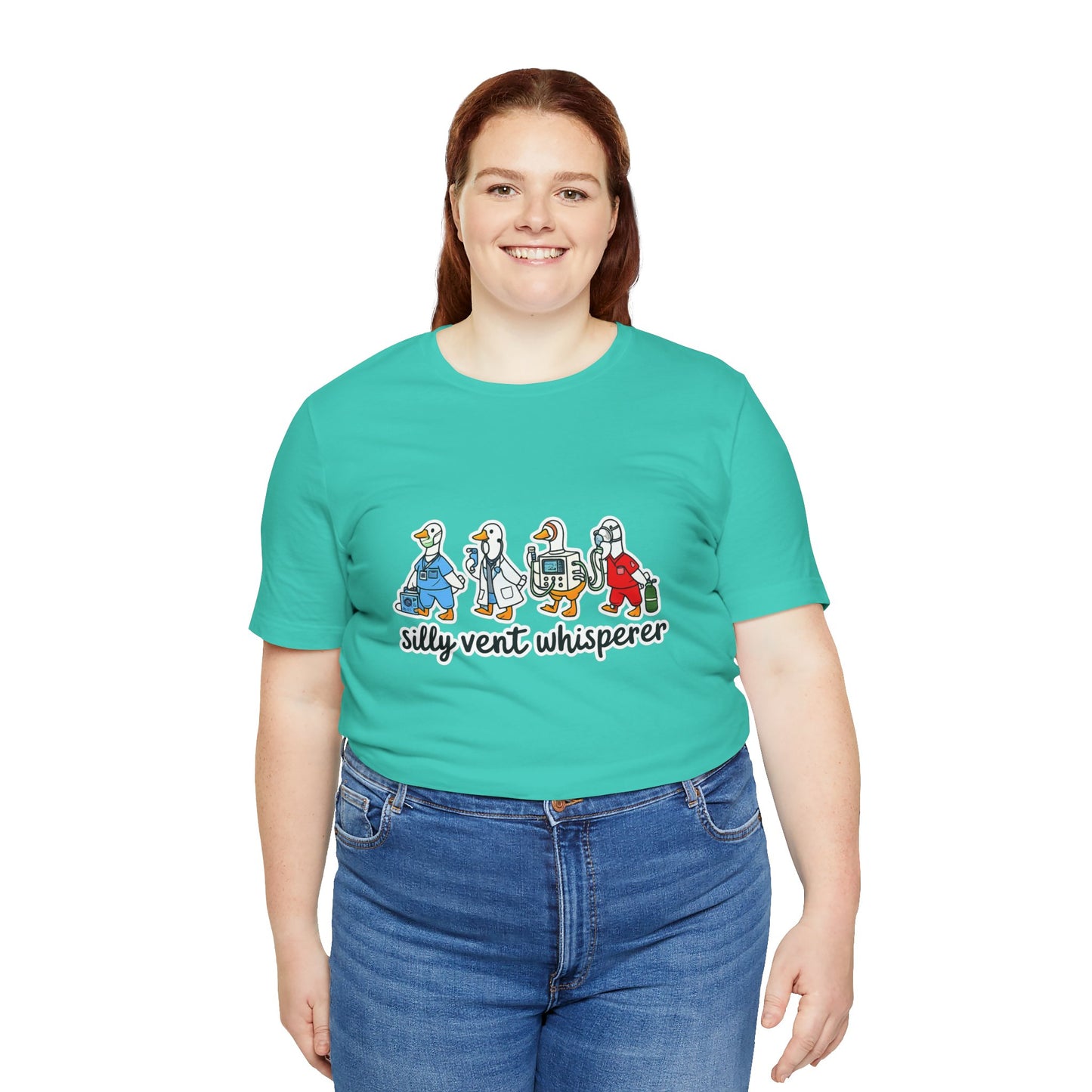 Silly Vent Whisperer Tee — Funny Crew respiratory care club