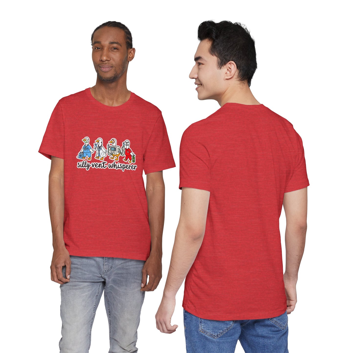 Silly Vent Whisperer Tee — Funny Crew respiratory care club