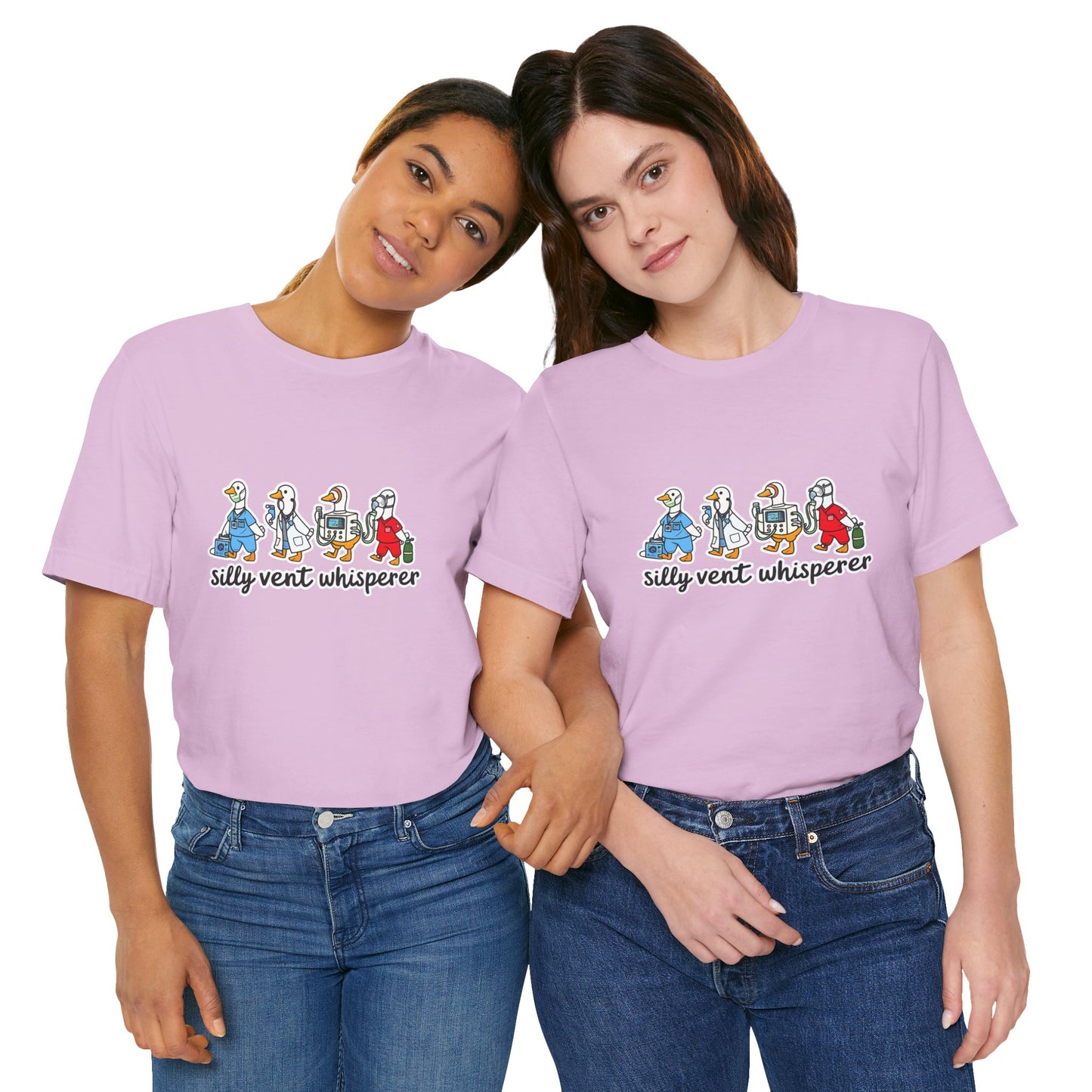 Silly Vent Whisperer Tee — Funny Crew respiratory care club