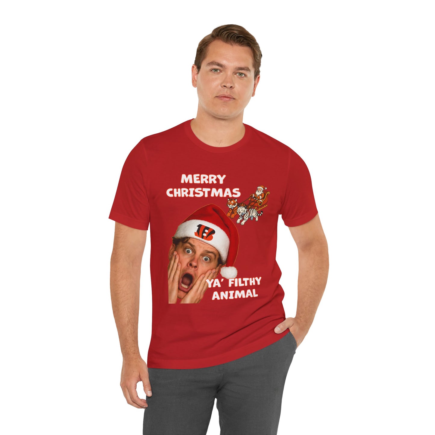 Joe Alone Merry Christmas Ya Filthy Animal T-Shirt