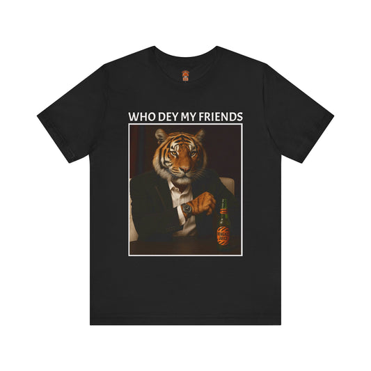Worlds most interesting Tiger Tee | Fun Unisex Jersey Short Sleeve Shirt, Tiger Graphic Tee, Unique Gift, Party Attire, Casual Wear