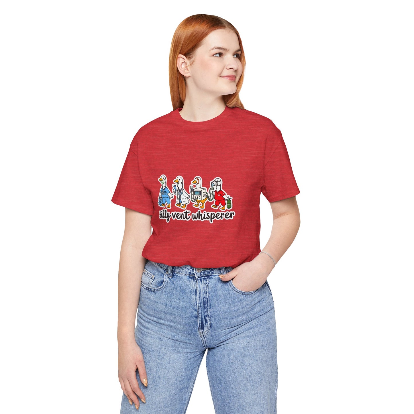 Silly Vent Whisperer Tee — Funny Crew respiratory care club