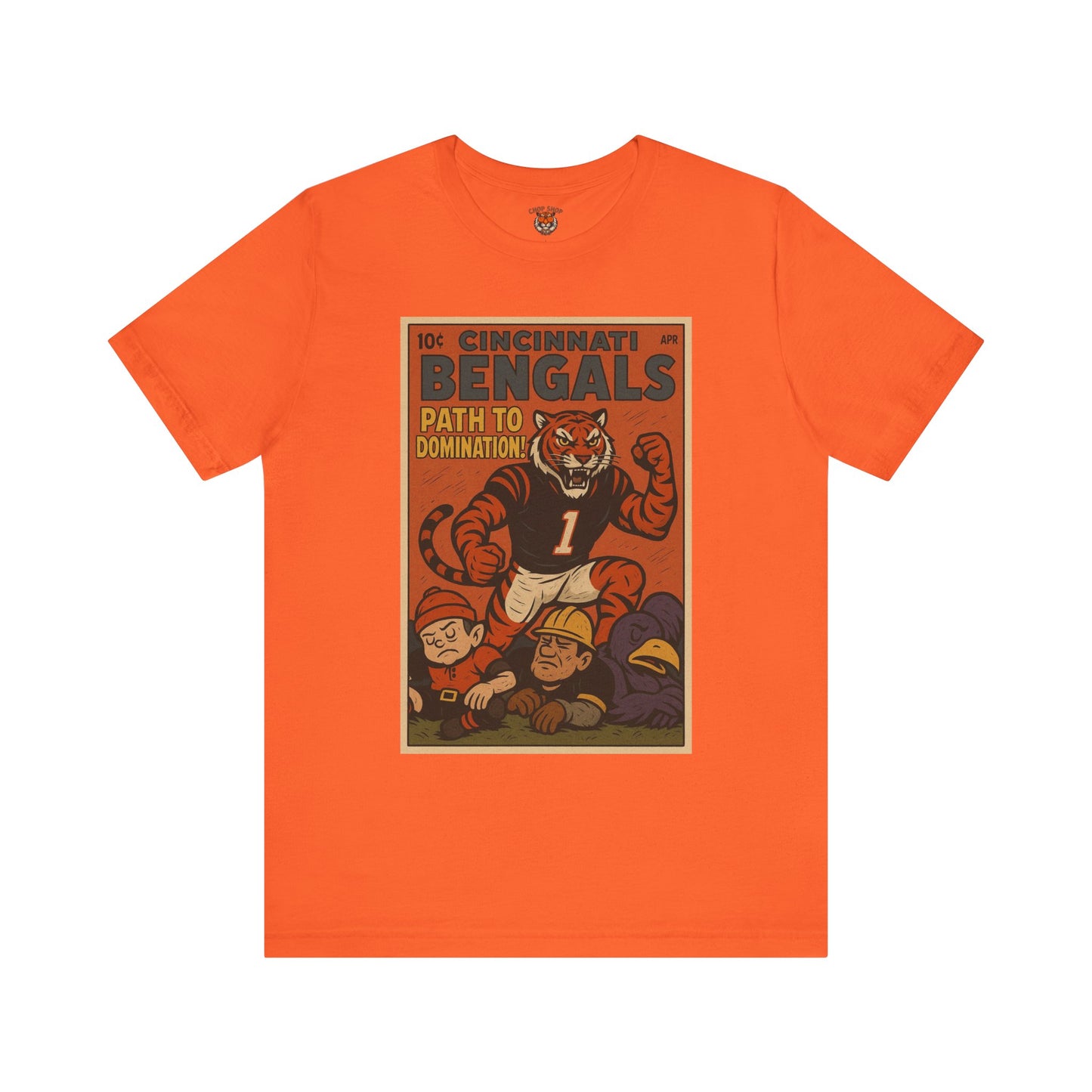 Cincinnati Bengals Comic cover Path to Domination Unisex Short Sleeve Tee -