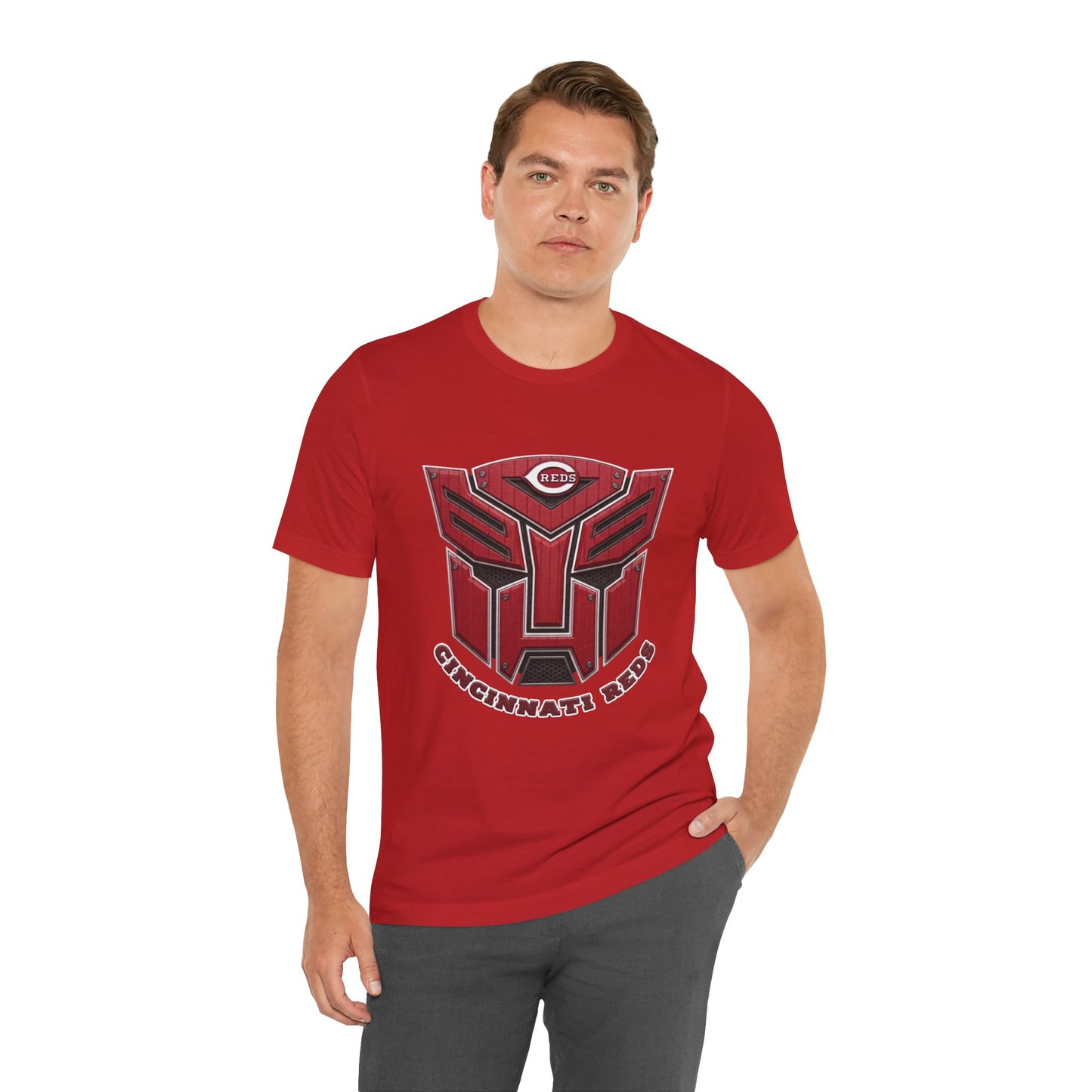 Cincinnati Reds Transformer Emblem T-Shirt