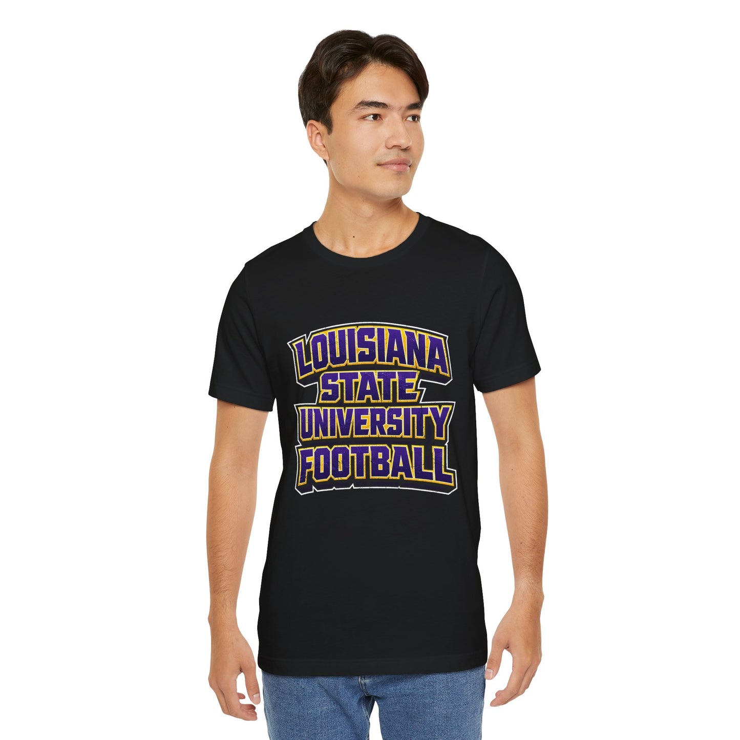Set It Off LSU Football T‑Shirt — 'Louisiana State University Football' Graphic Tee