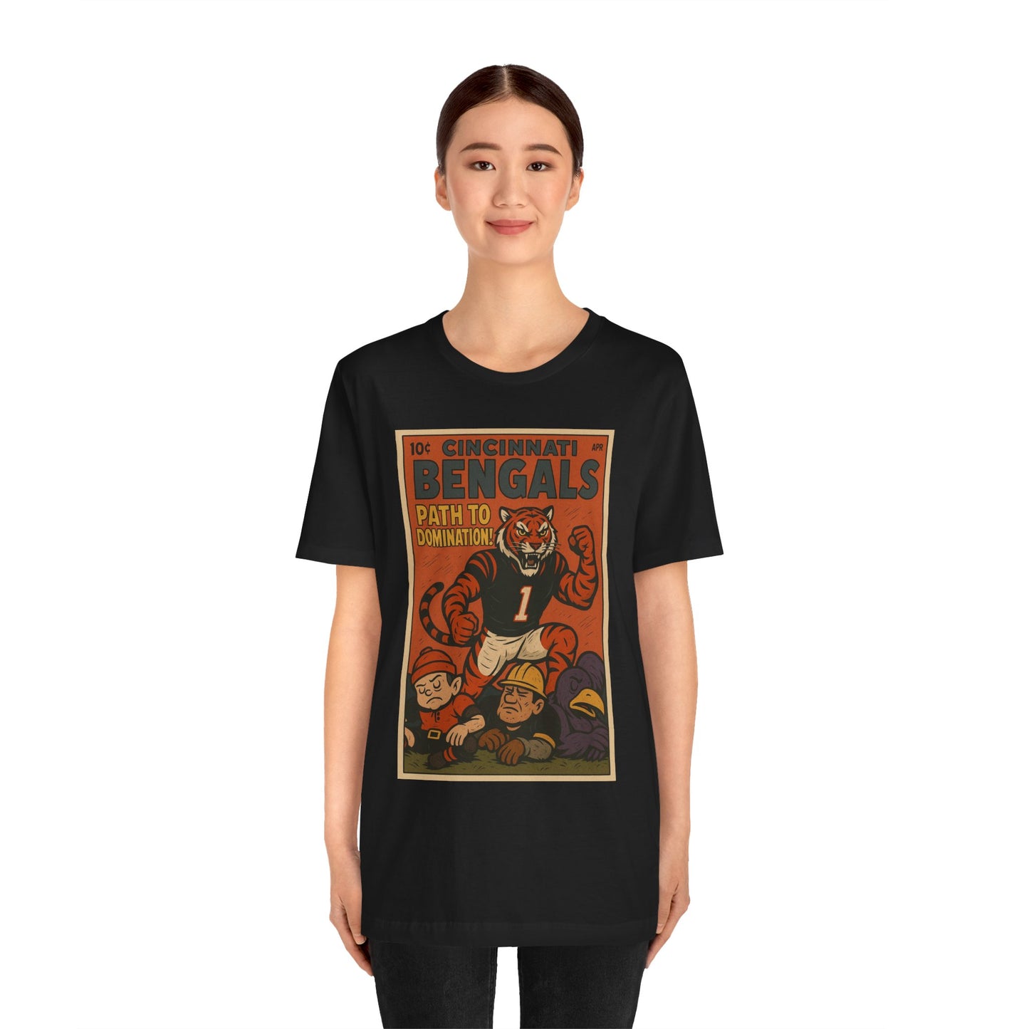 Cincinnati Bengals Comic cover Path to Domination Unisex Short Sleeve Tee -