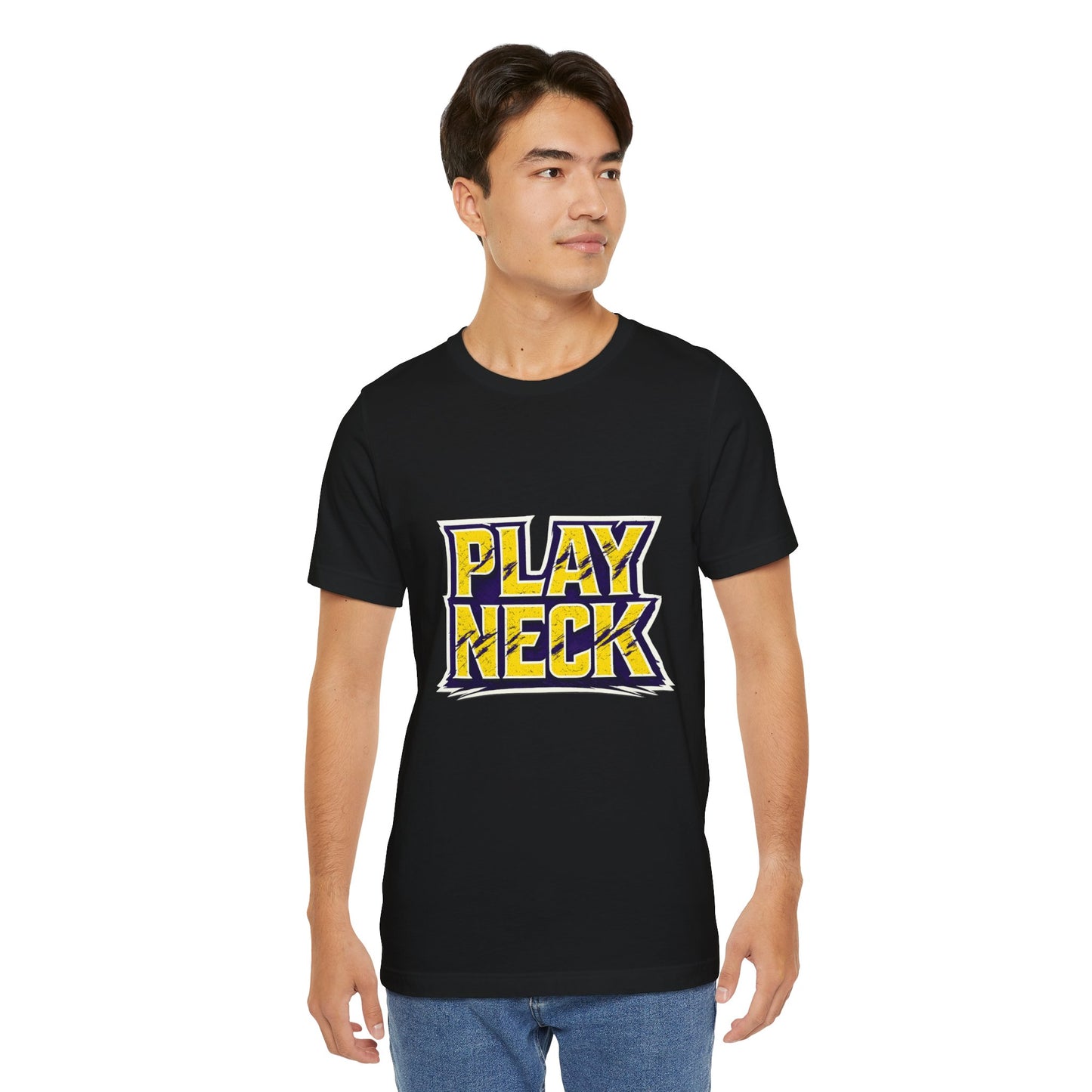 Play Neck Set it off Graphic Tee — Bold 'Set It Off' Band-Style Shirt