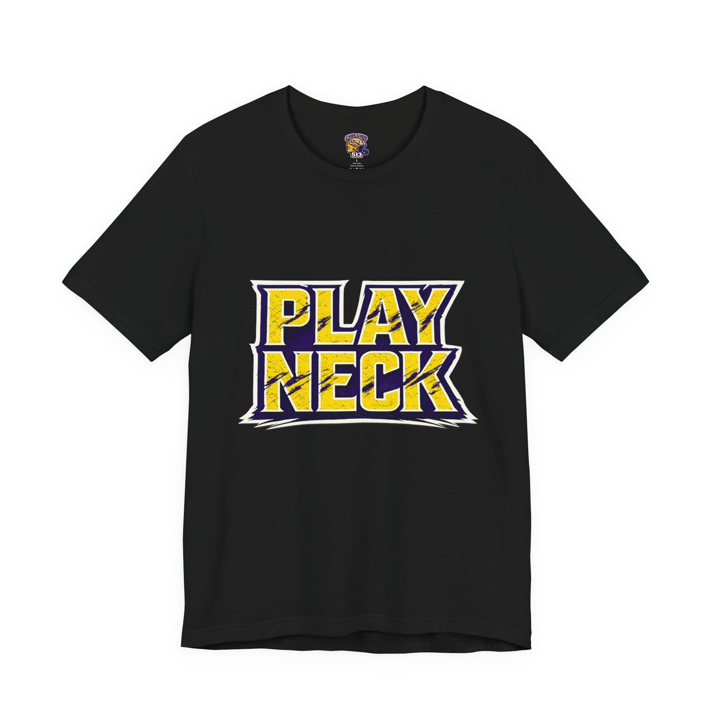 Play Neck Set it off Graphic Tee — Bold 'Set It Off' Band-Style Shirt