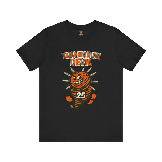 Tahj-Manian Devil Graphic Tee | Unisex Short Sleeve T-Shirt