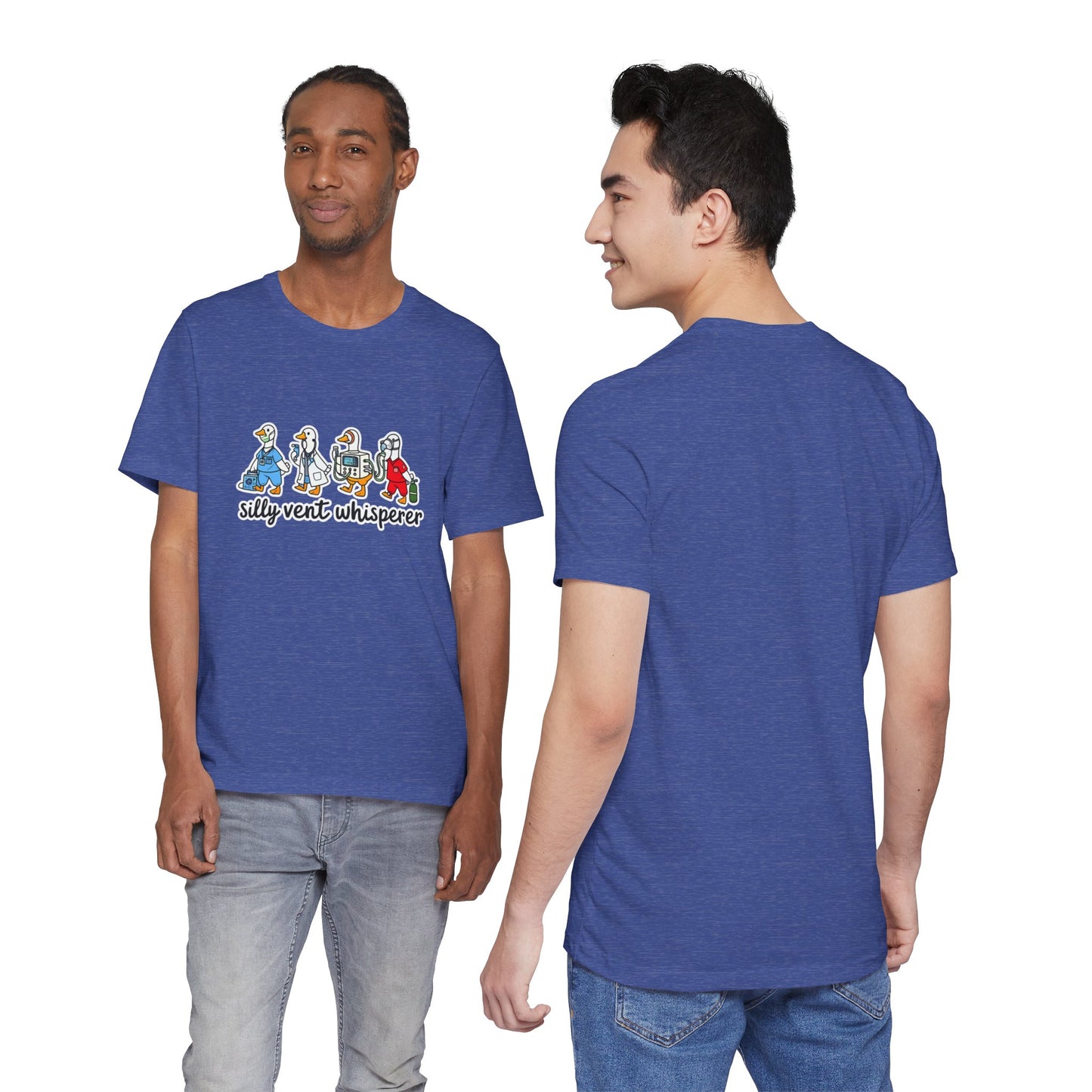 Silly Vent Whisperer Tee — Funny Crew respiratory care club
