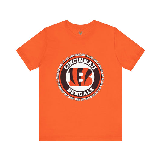 Tuddy Chant Logo Unisex Jersey Short Sleeve Tee