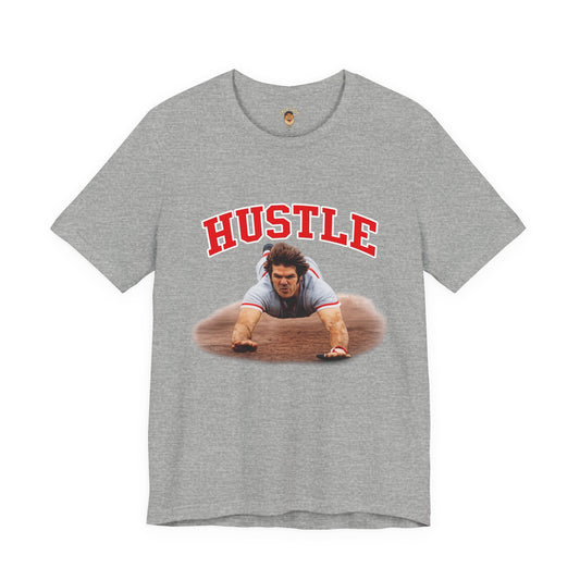 Hustle T-Shirt — Vintage Action Photo Graphic Tee for Motivated Fans