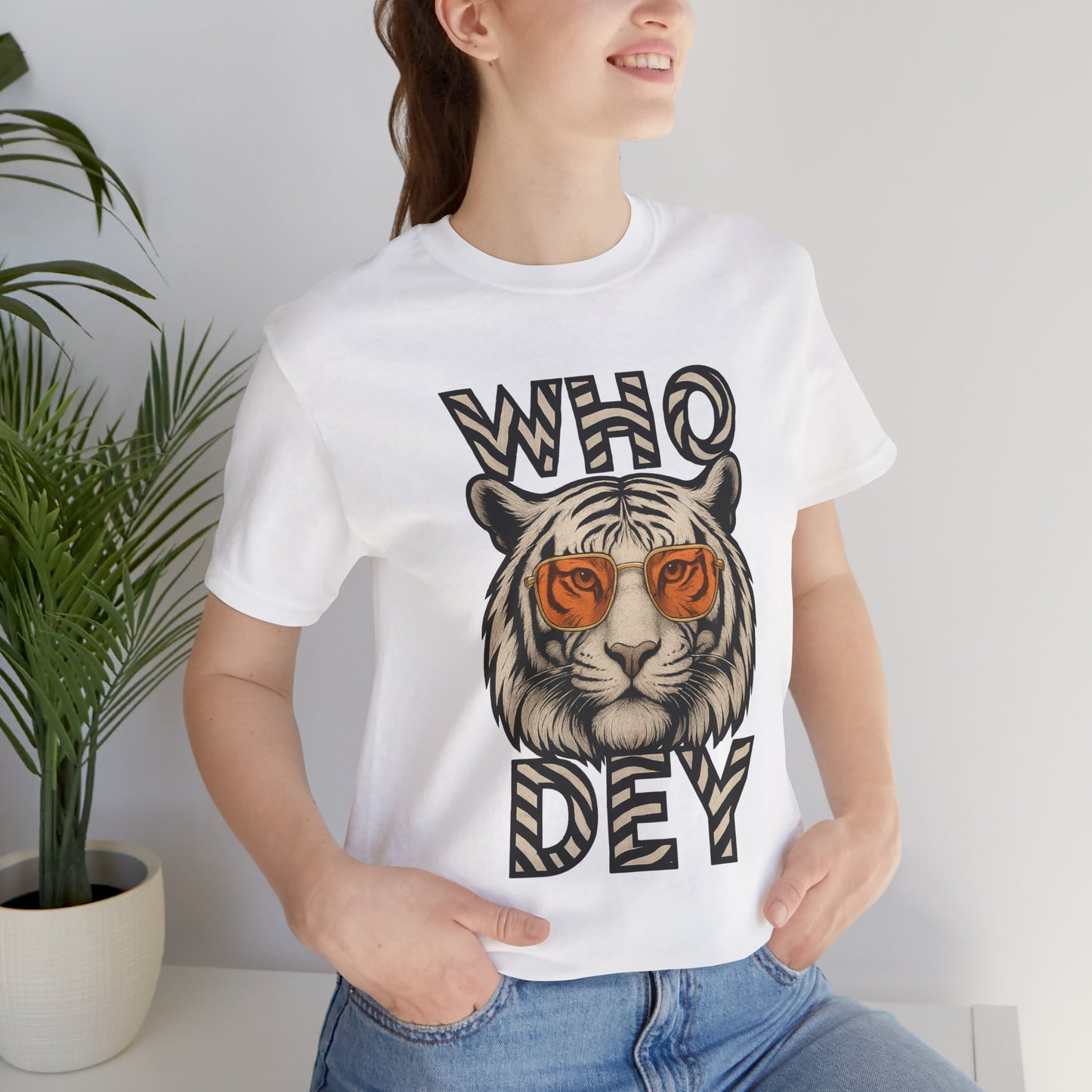 Who Dey Unisex Jersey Shirt, Casual Tee, Sports Fan Apparel