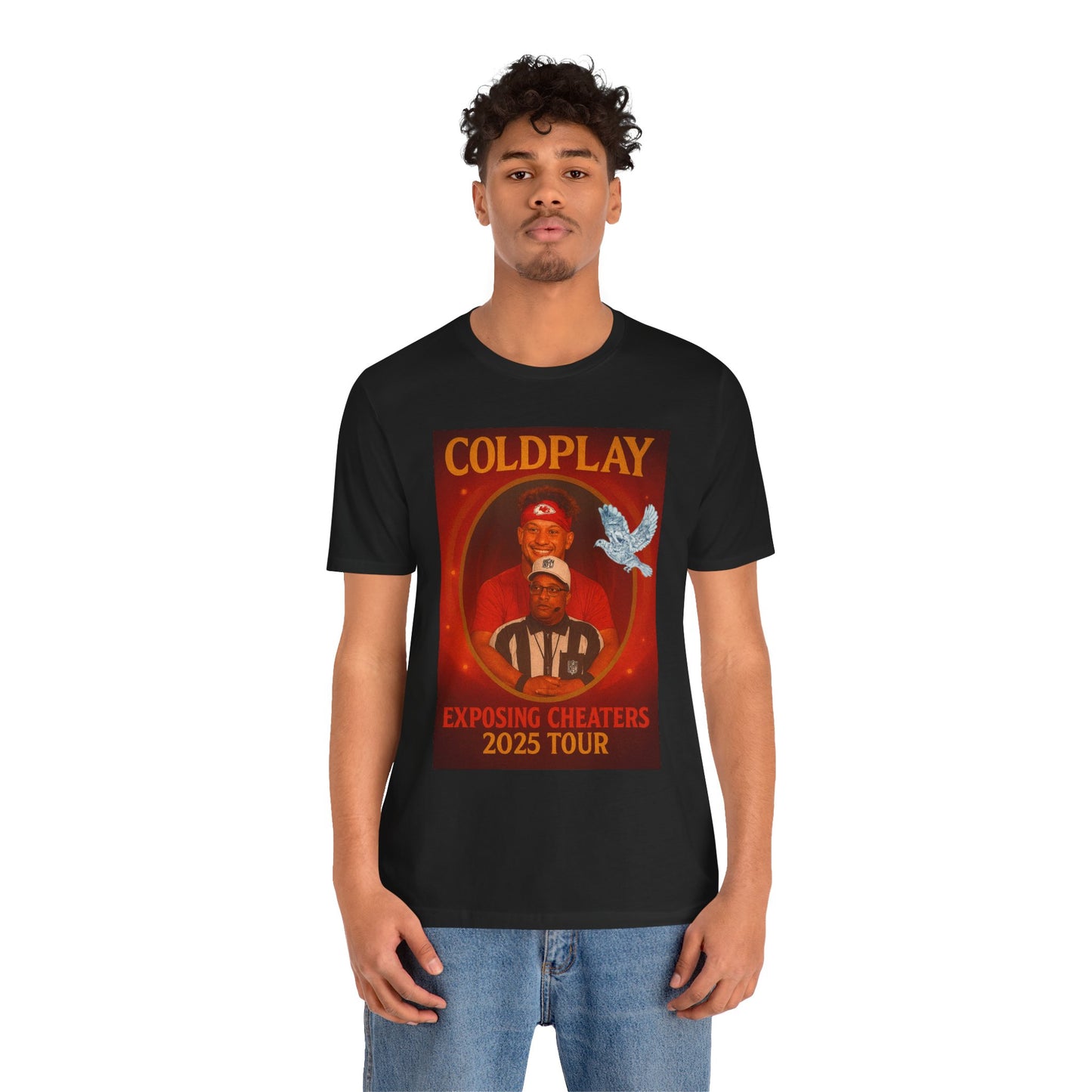 Cheaters Unisex Tee Shirt - Hottest Couple in NFL Exposed