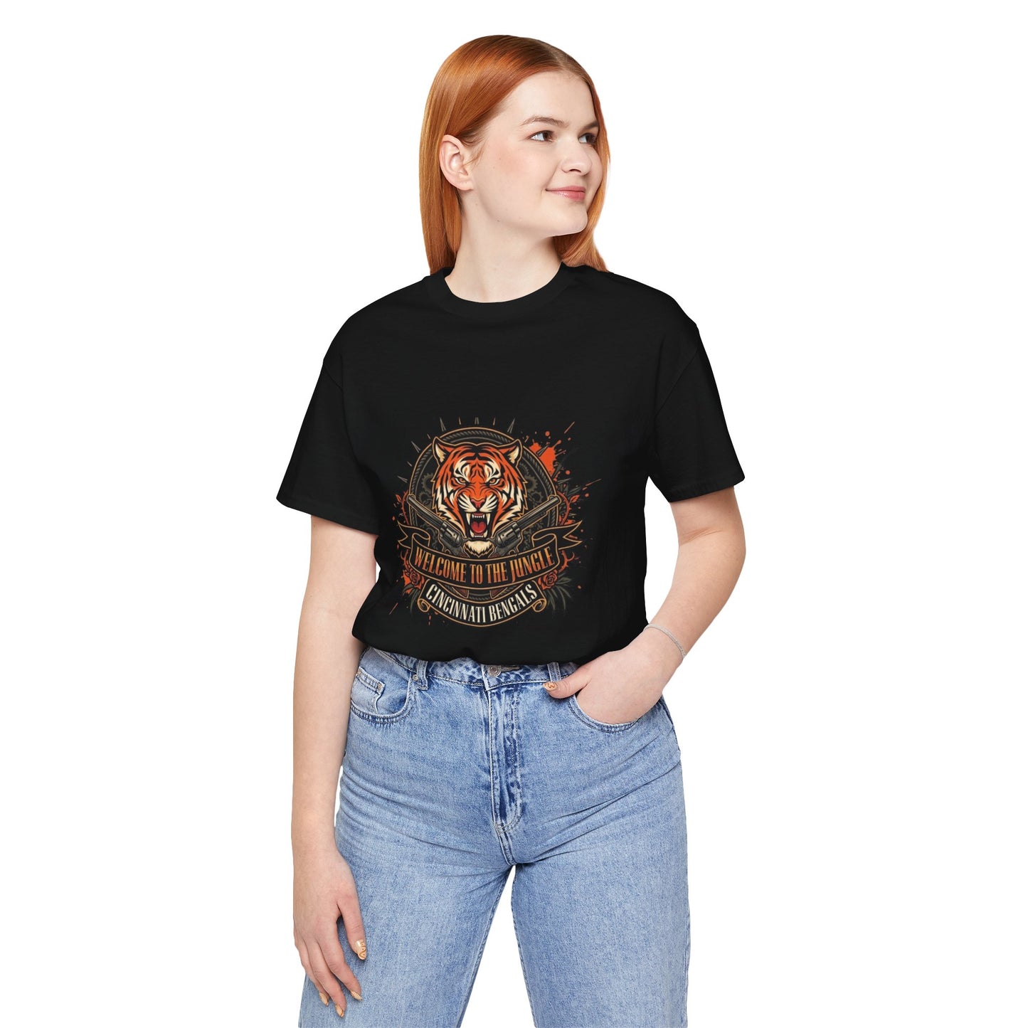 Cincinnati Bengals "Welcome to the Jungle" Tiger T-Shirt