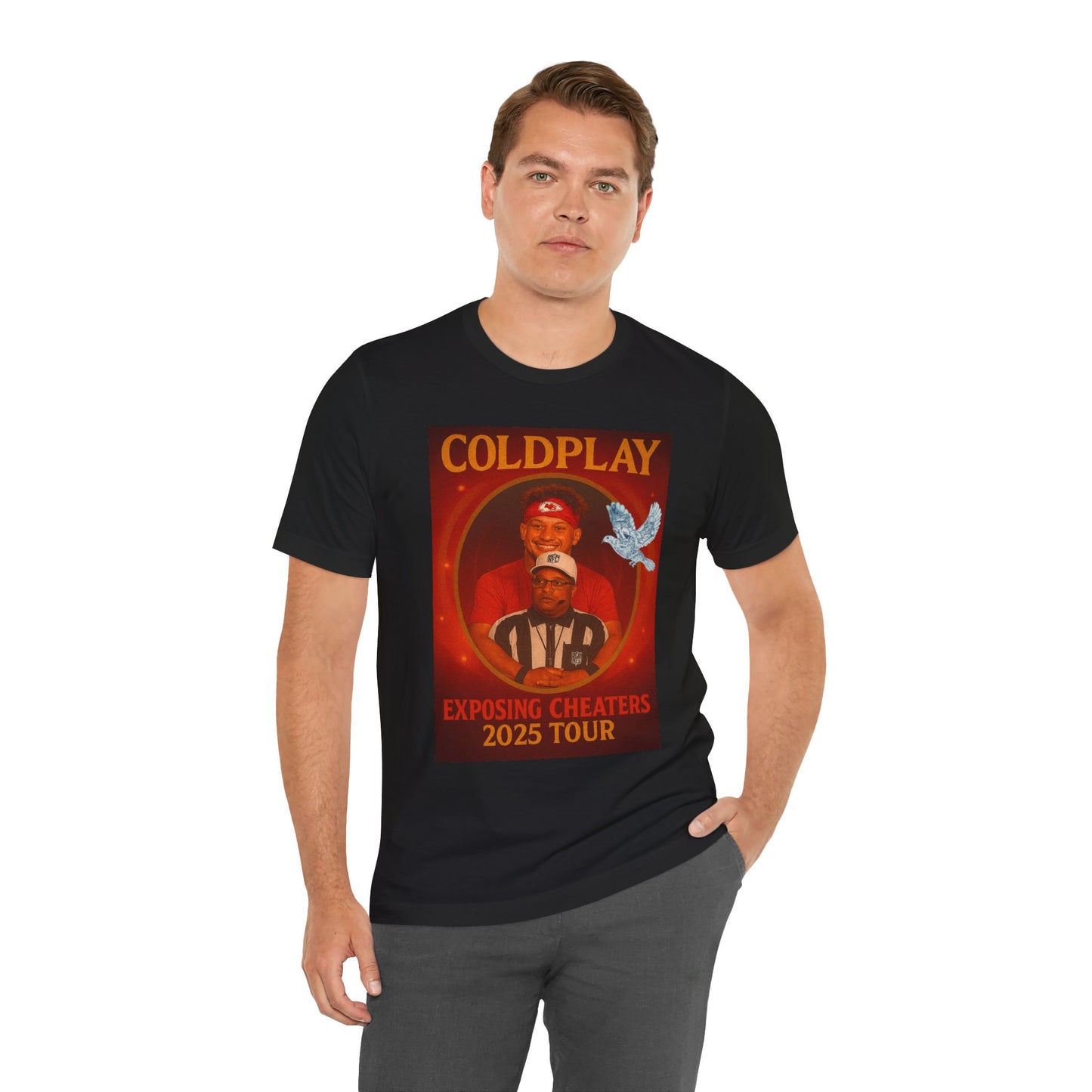 Cheaters Unisex Tee Shirt - Hottest Couple in NFL Exposed
