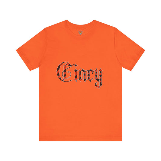 Cincy Unisex Jersey Short Sleeve Tee