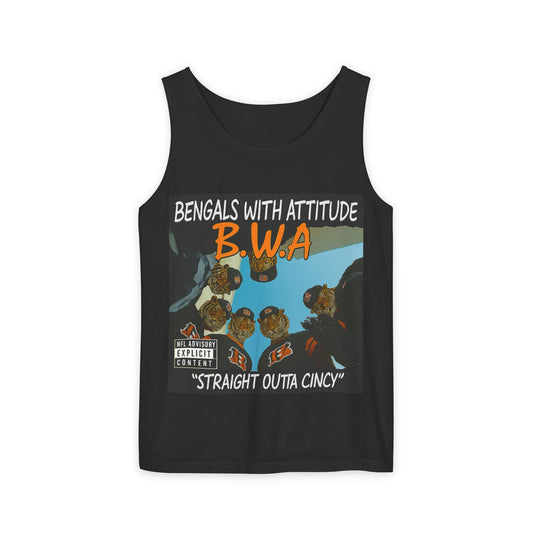 Tank Top Shirt Suns Out Guns Out Unisex Garment-Dyed