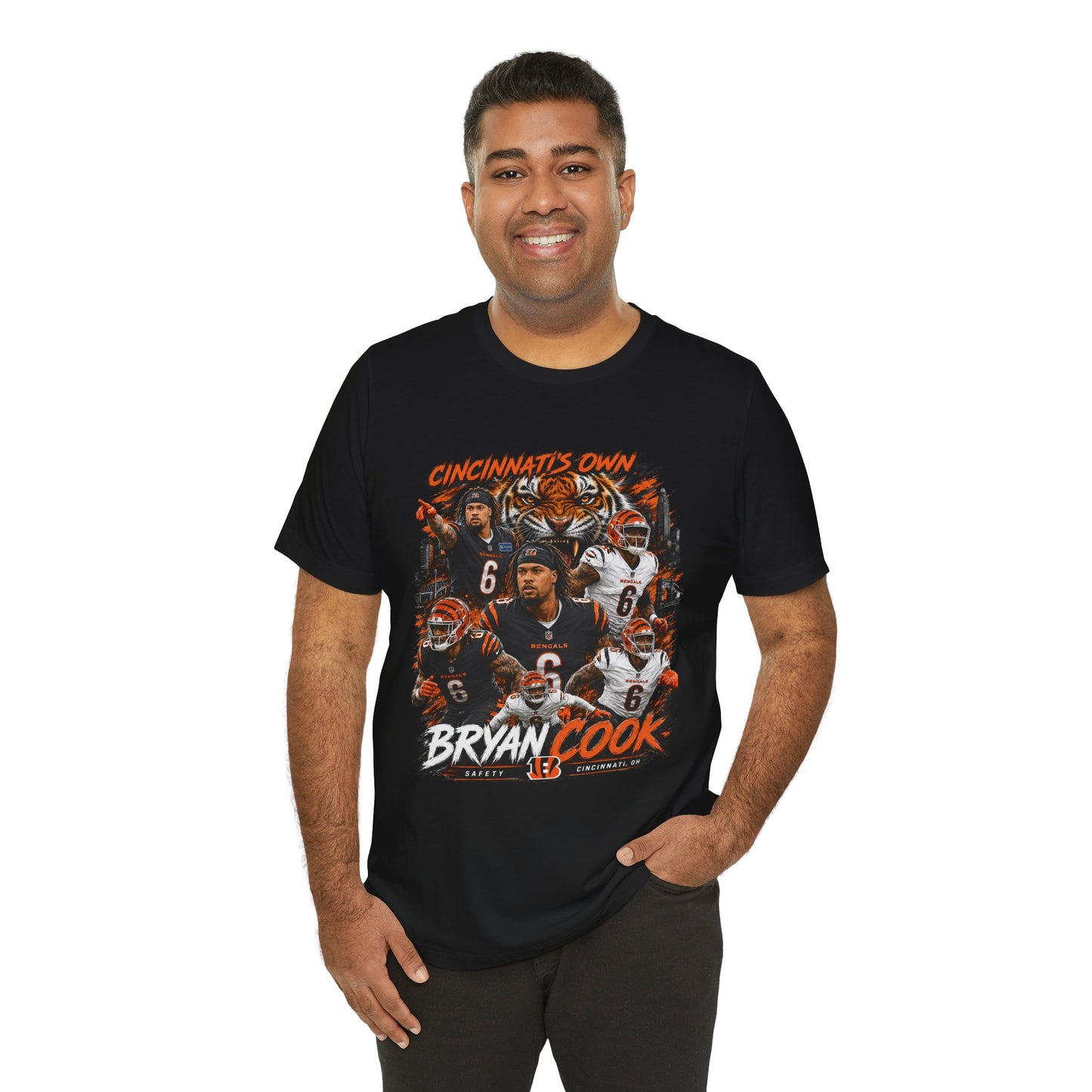Bryan Cook Cincinnati Football Tee — "Cincinnati's Own" Fan Shirt