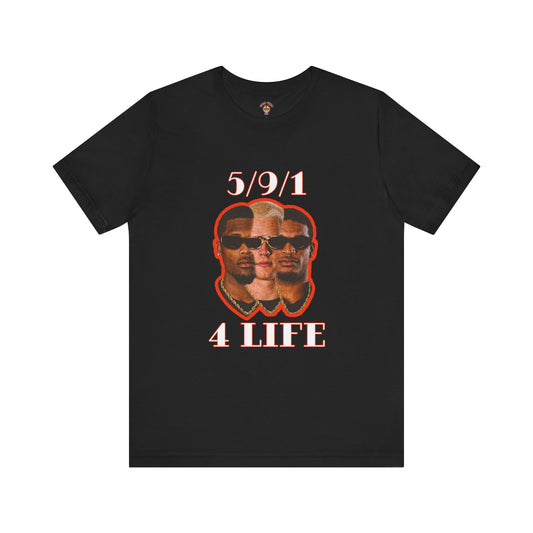 5/9/1 4 LIFE Unisex Jersey Short Sleeve Tee - Bold Graphic T-Shirt for Trendsetters