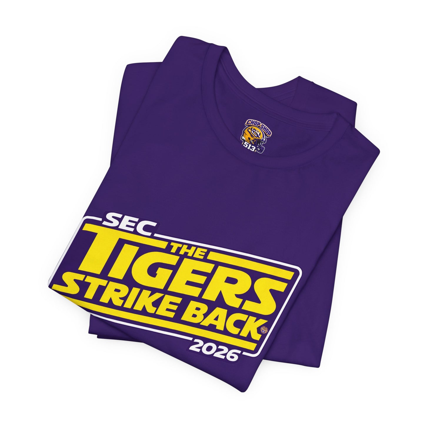 LSU Tigers Strike Back Unisex Jersey Short Sleeve Tee