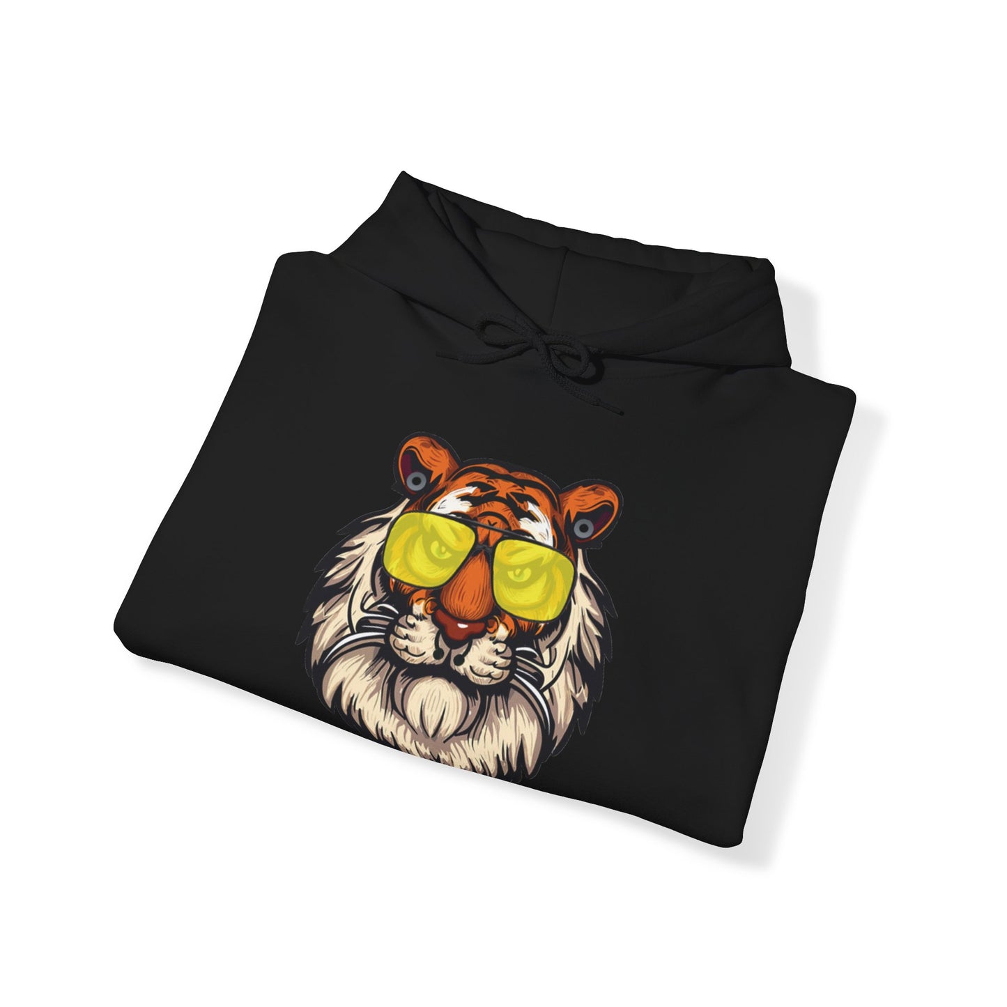 Yellow tints Tiger Unisex Heavy Blend™ Hooded Sweatshirt