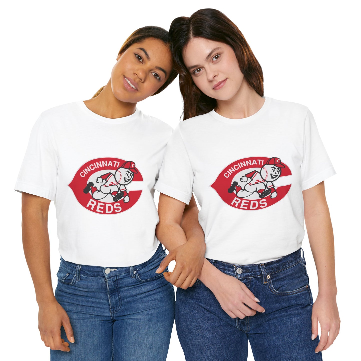 Cincinnati Reds Logo Baseball T‑Shirt — Retro Mr. Redlegs Fan Tee