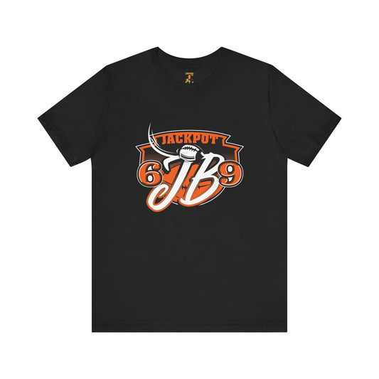 Jackpot JB 69 Unisex Jersey Tee | Casual Graphic T-Shirt, Everyday Wear, Gift for Sports Fans, Birthday Present, Fun Summer Top
