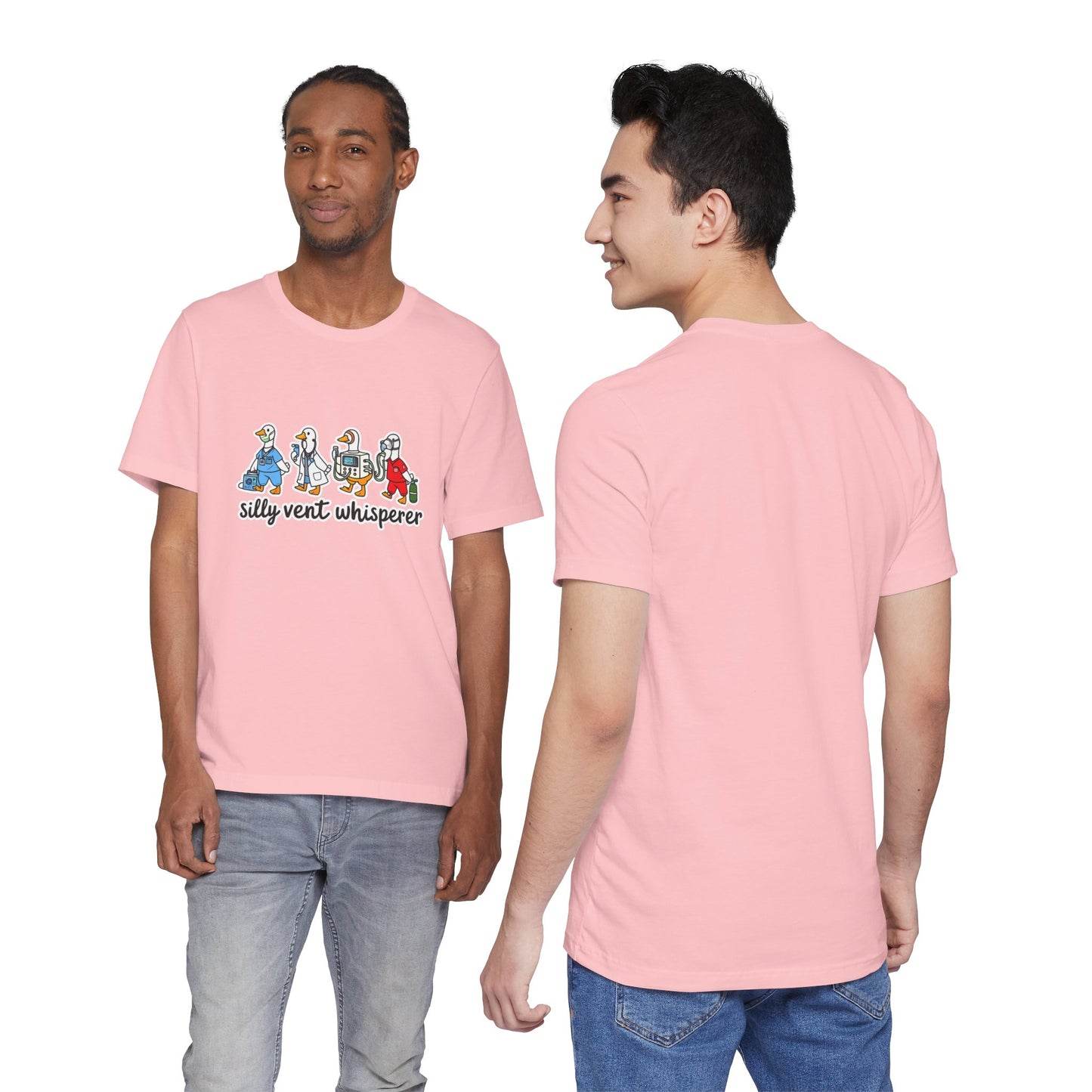 Silly Vent Whisperer Tee — Funny Crew respiratory care club