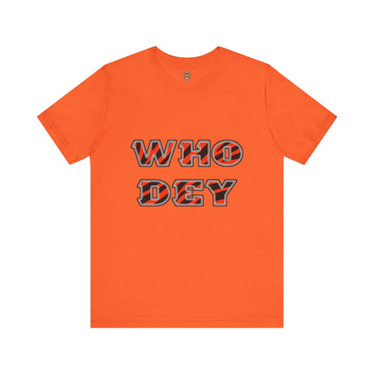 WHO DEY Unisex Jersey Short Sleeve Tee