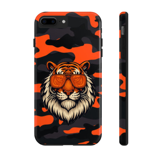 Seeing life through the orange tints Tiger Tough Phone Cases
