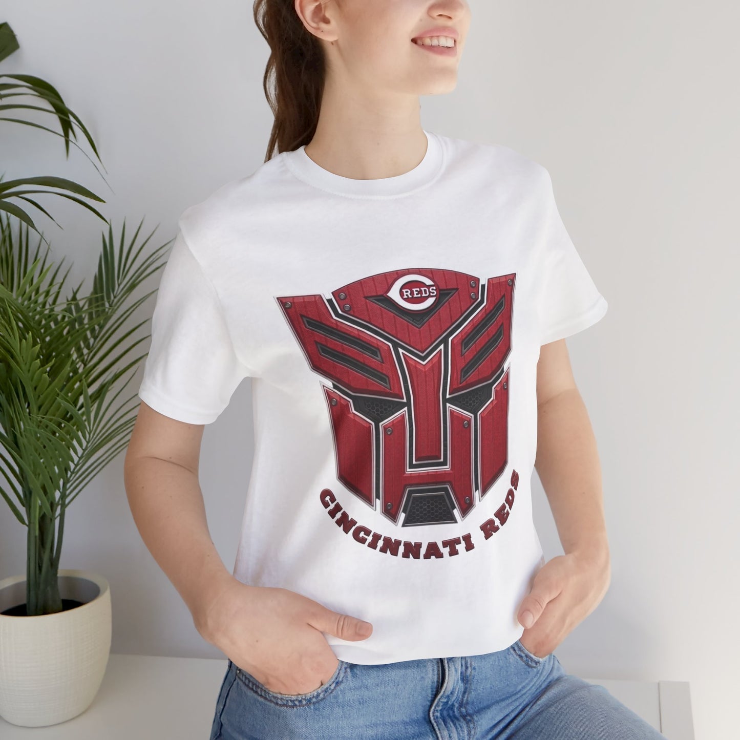 Cincinnati Reds Transformer Emblem T-Shirt