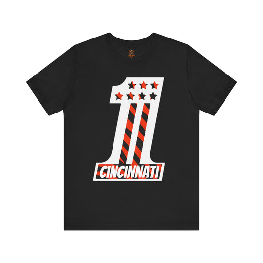 Cincinnati #1 Unisex Jersey Short Sleeve Tee